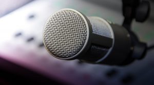 Broadcast Radio Microphone for ICB's broadcasting program
